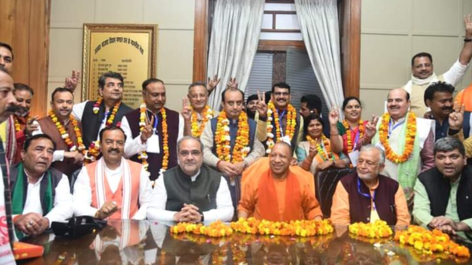 यूपी राज्यसभा चुनाव: भाजपा के सभी 8 उम्मीदवार जीते, दो सीटों पर सपा प्रत्याशी विजयी
