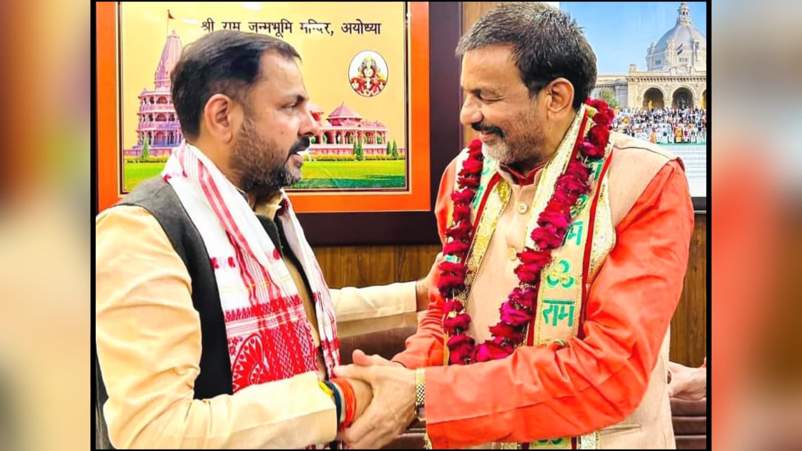 सदर विधायक "प्रकाश दिवेदी गदगद" : कैंप कार्यालय में हुआ "भरत मिलाप"
