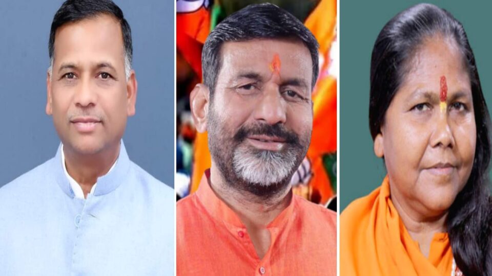 पूर्व विधायक दलजीत सिंह नें सांसद आरके एवं साध्वी निरंजन को टिकट मिलने जताई खुशी