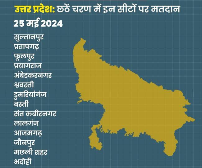 लोकसभा चुनाव 2024: : उत्तर प्रदेश की सभी 80 सीटों पर 7 चरणों में होंगे मतदान, 4 जून को होगी वोटों की गिनती