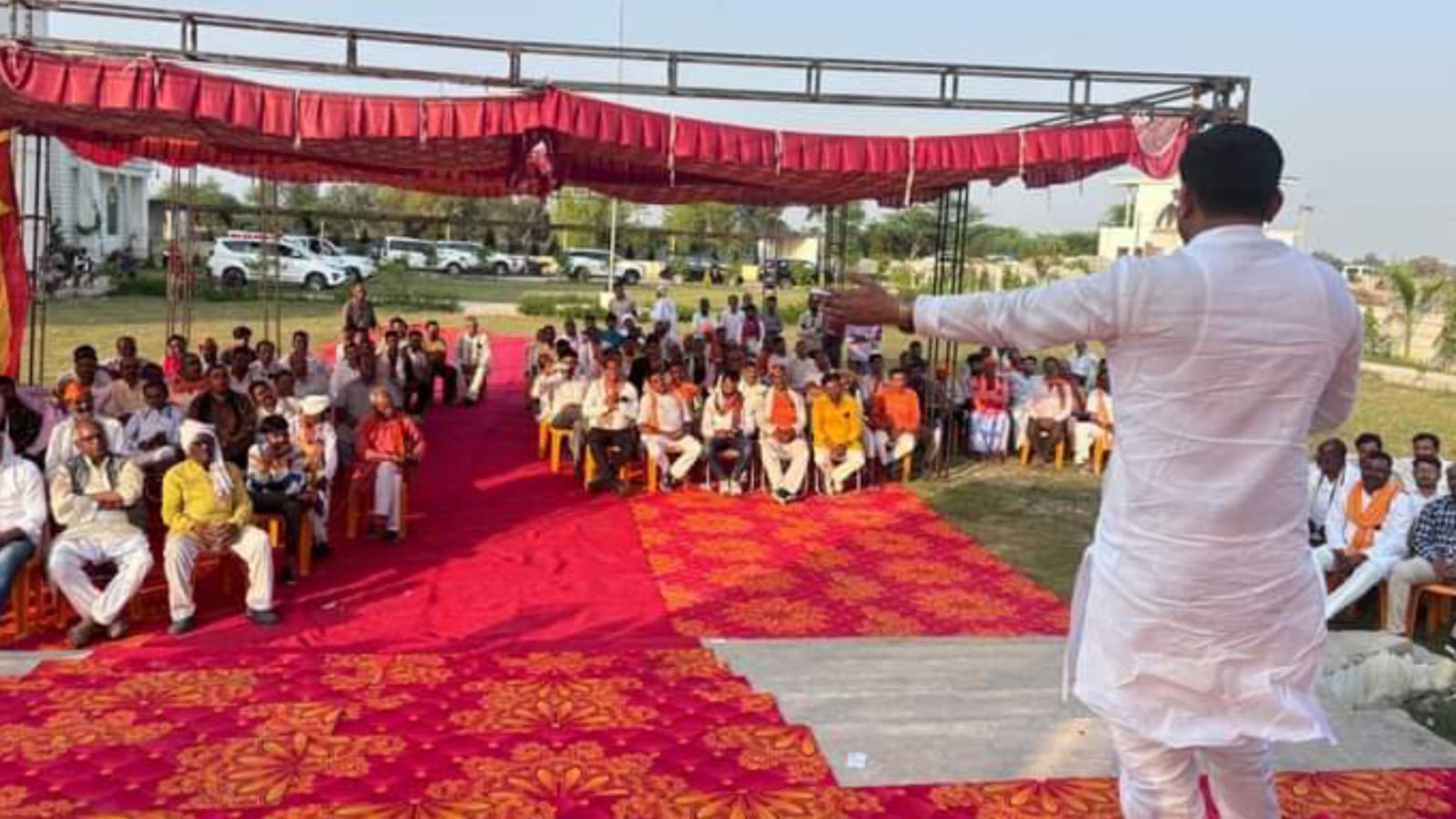 मंत्री रामकेश चुनावी स्टार प्रचारक के रोल में : हमीरपुर एवं बांदा लोकसभा में गर्मा दिया चुनाव