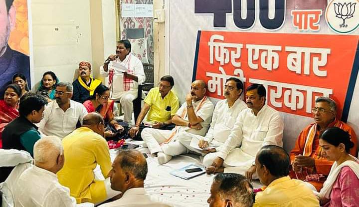 विधायक प्रकाश नें भरी हुंकार:अबकी बार 400 पार, फिर मोदी सरकार