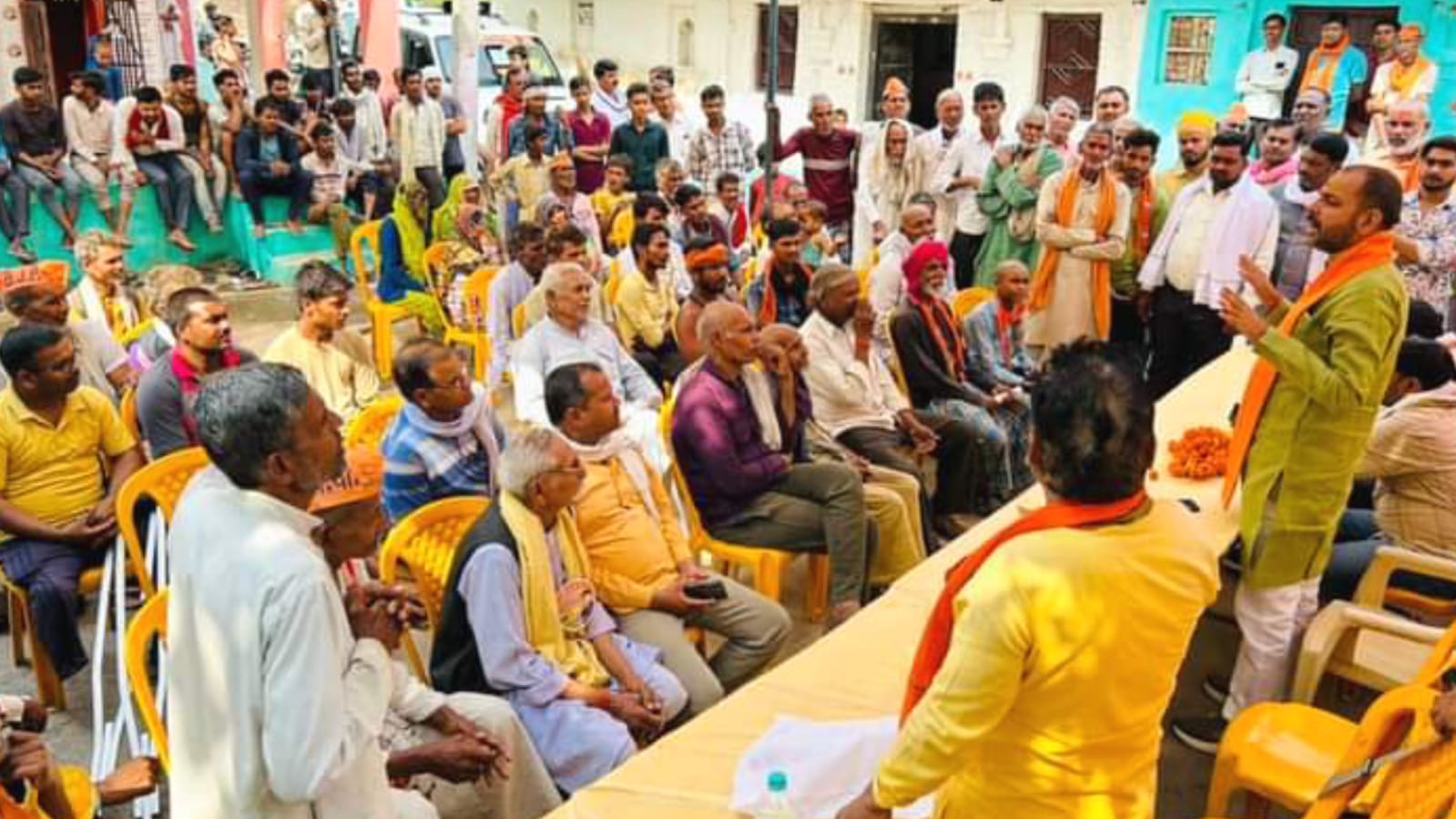 विधायक प्रकाश का जनसंपर्क दिखा रहा कमाल : भाजपा के पक्ष में तेज हो रहा माहौल