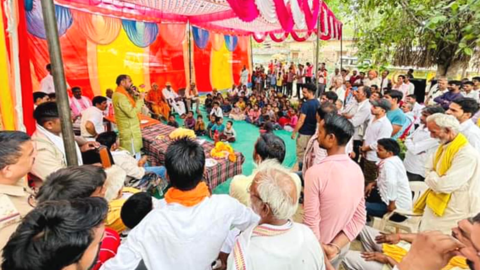 विधायक प्रकाश का जनसंपर्क दिखा रहा कमाल : भाजपा के पक्ष में तेज हो रहा माहौल