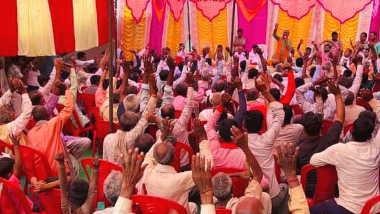 विधायक प्रकाश का जनसंपर्क दिखा रहा कमाल : भाजपा के पक्ष में तेज हो रहा माहौल