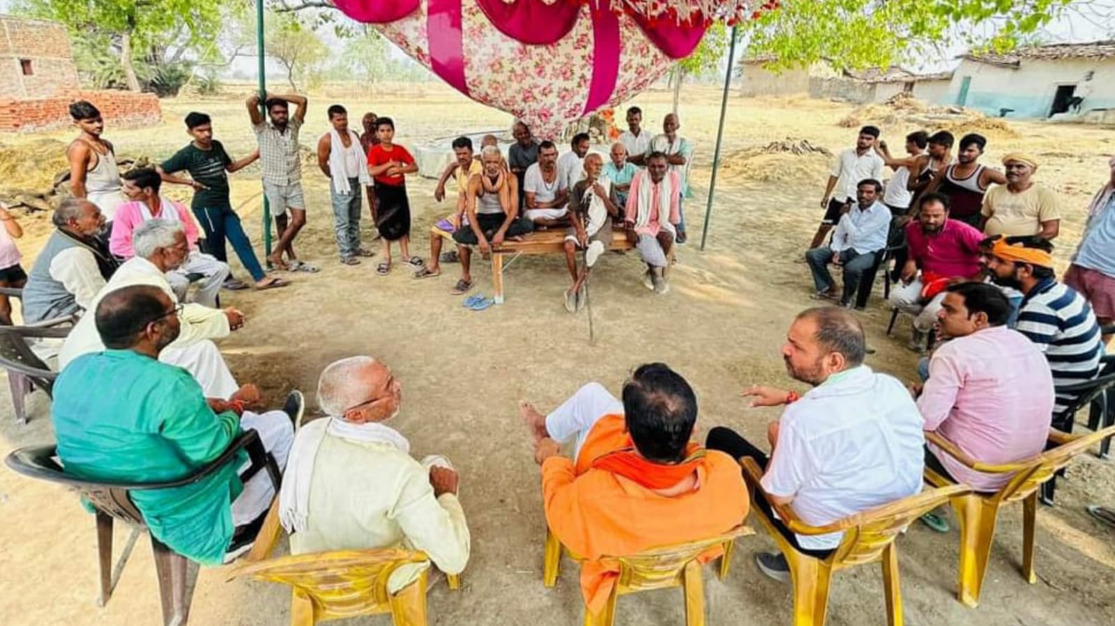विधायक प्रकाश नें प्रचार के अंतिम क्षण तक जन संपर्क की झोंकी ताकत
