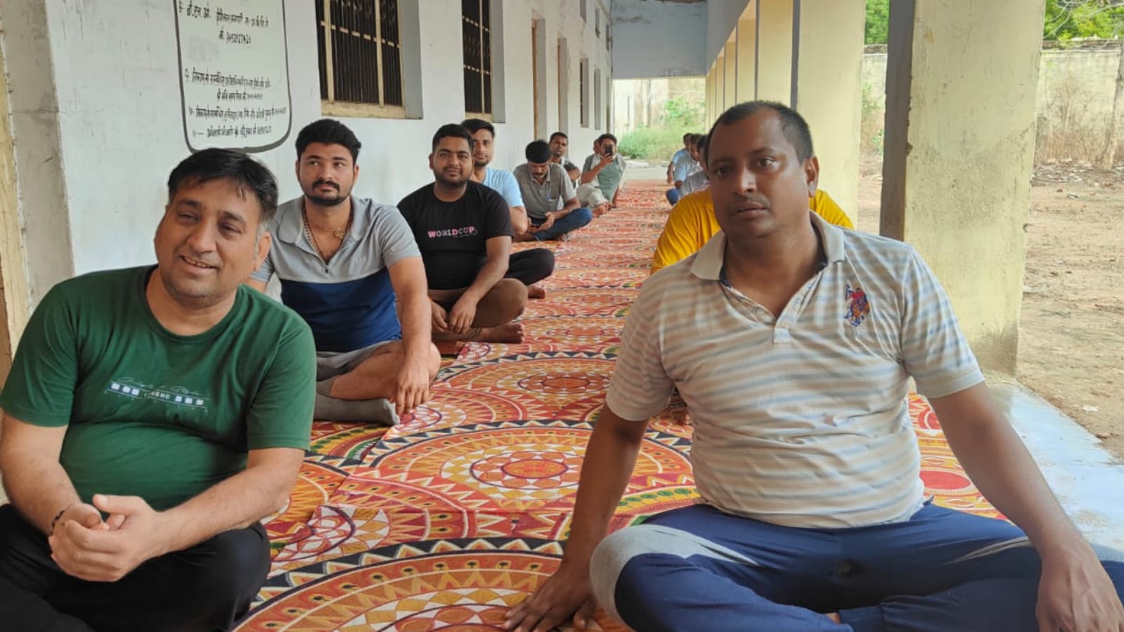 जिला परिषद कृषि महाविद्यालय में योग दिवस बना आकर्षण का केंद्र
