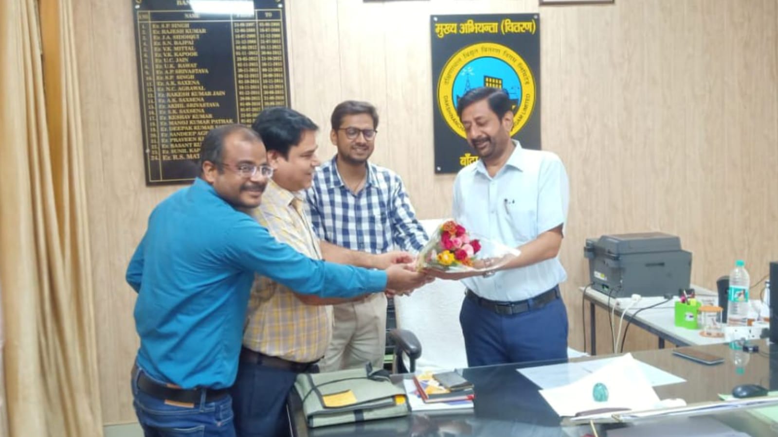 मुख्य अभियंता विद्युत राजीव गर्ग ने संभाला कार्यभार: निर्बाध विद्युत आपूर्ति का दावा