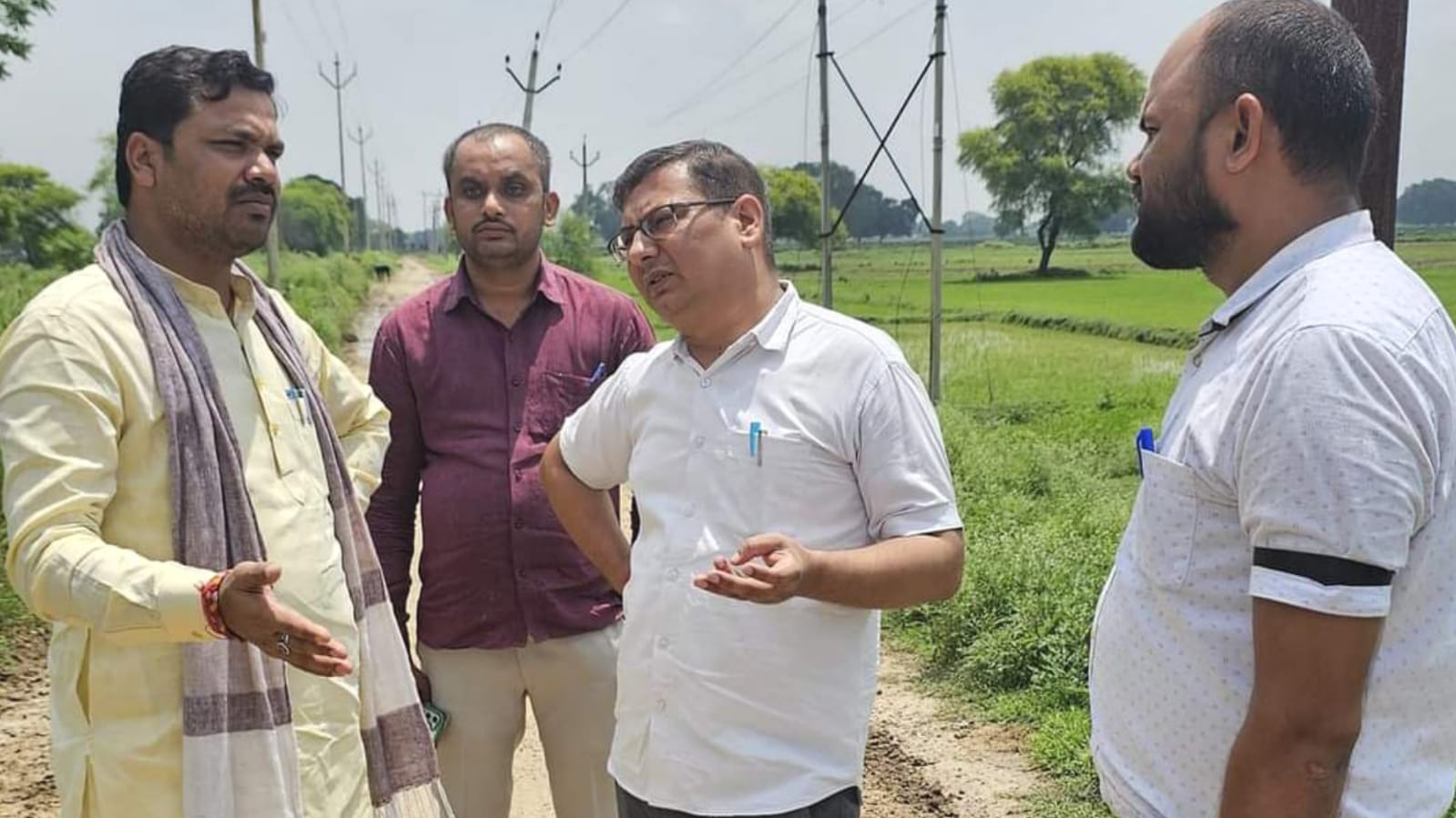 जिला पंचायत अध्यक्ष सुनील द्वारा नहर एवं पंप कैनाल का निरीक्षण: सिंचाई दुरुस्ती के निर्देश