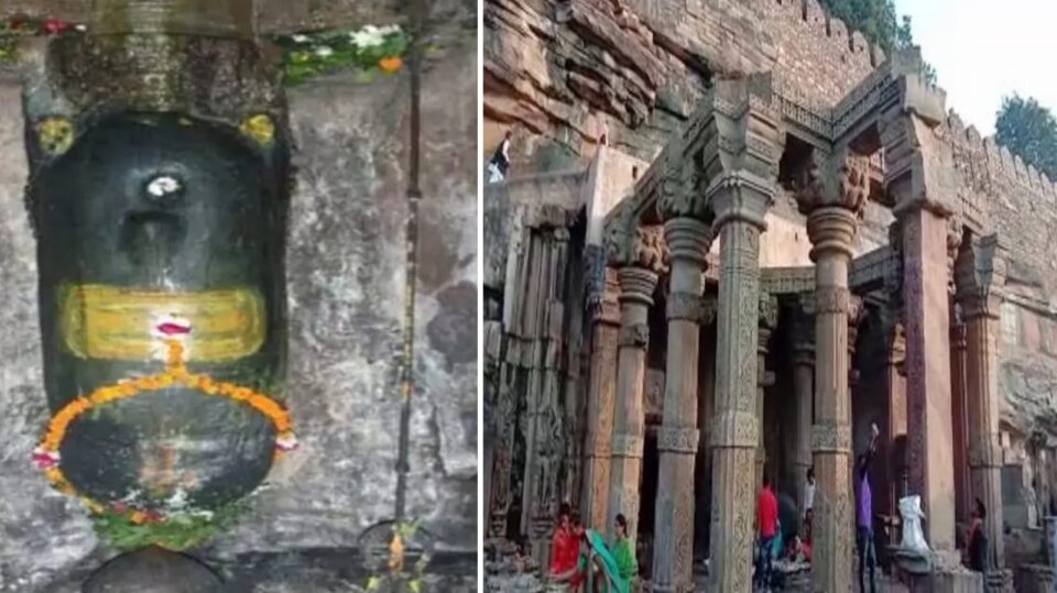बांदा में अद्भुत शिव भगवान की मूर्ति : गले से फूटी जलधारा