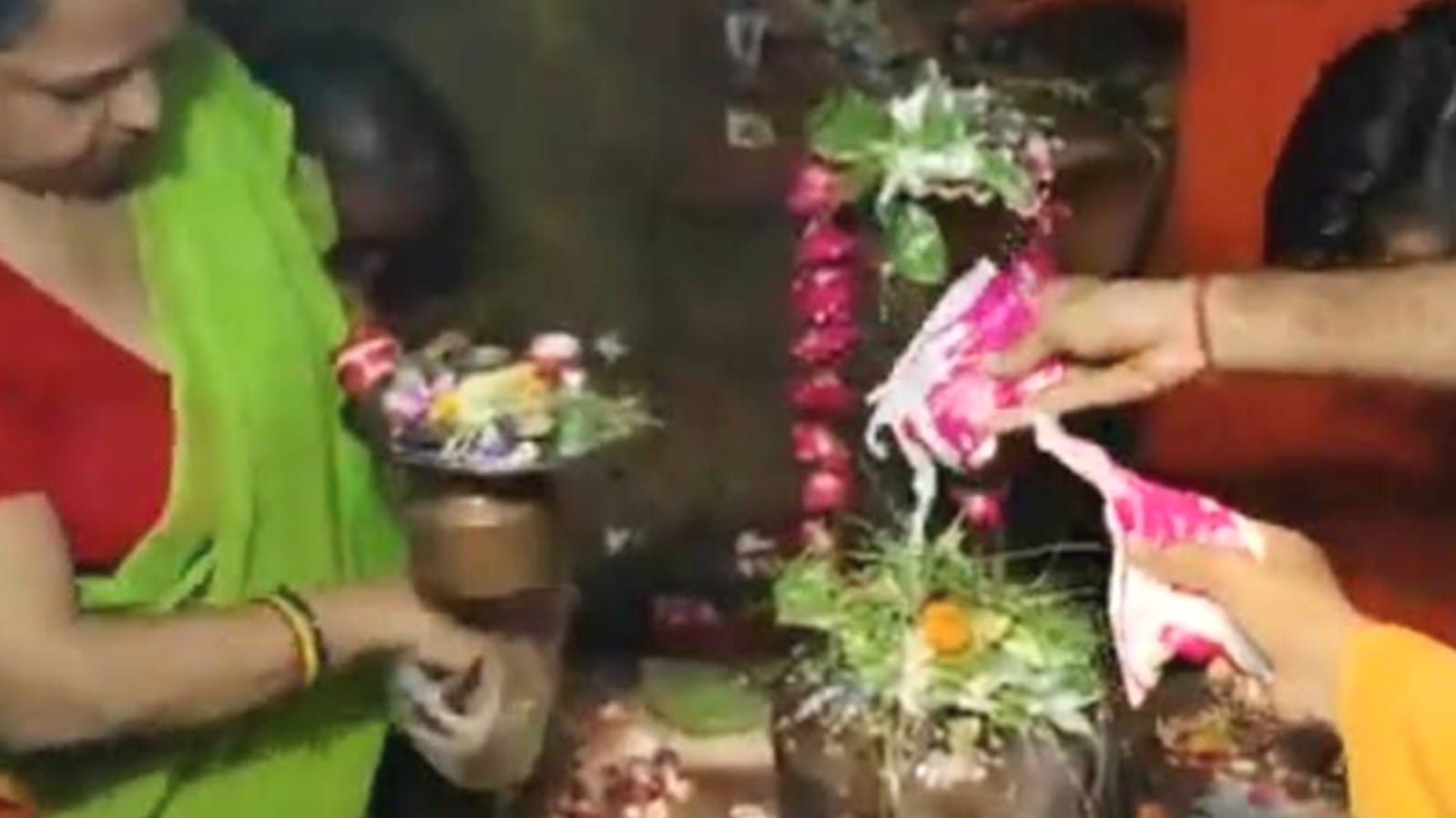 सावन मास के अंतिम दिन शिव मंदिरों में उमड़ी भीड़: रामदरबार मंदिर में भव्य रुद्राभिषेक