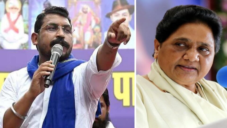 चंद्रशेखर आजाद का बांदा में बड़ा बयान: बोले- भाजपा विधायक को जूतों से पीटना चाहिए, मायावती का अपमान नहीं सहेंगे