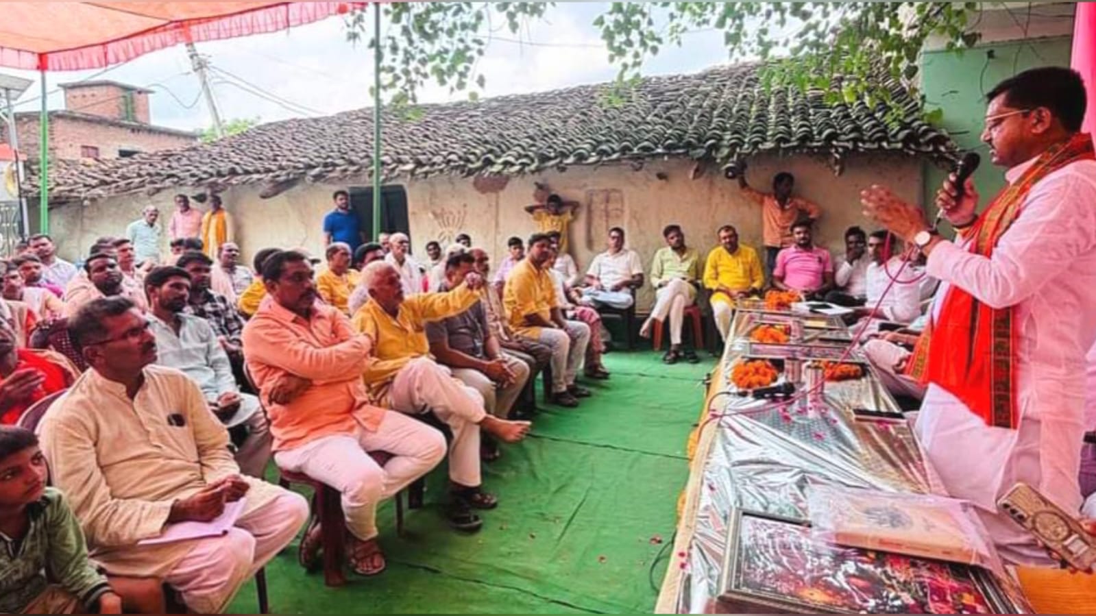 मंत्री रामकेश सदस्यता अभियान की गोल्ड मैडल के लिये हुये सक्रिय