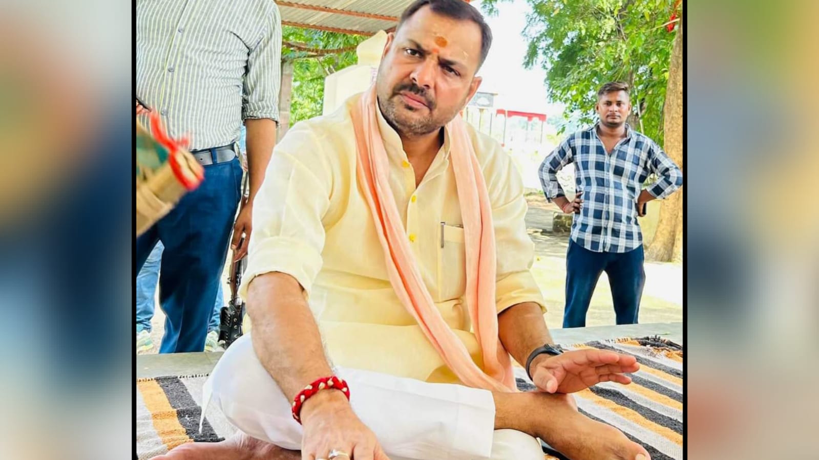 विधायक प्रकाश लक्ष्य प्राप्ति के लिये "अर्जुन" के रोल में: कार्यकर्ताओं के बीच कर रहे संधान