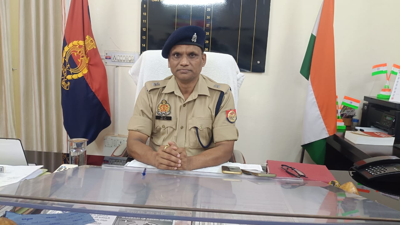 कड़ी चुनौतियों के बीच अपर पुलिस अधीक्षक शिवराज ने संभाला पदभार