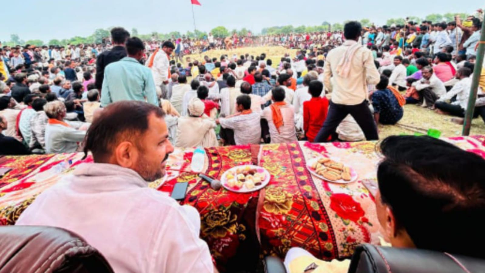 विधायक प्रकाश नें कुश्ती कला को सराहा: सुनी जन समस्यायें