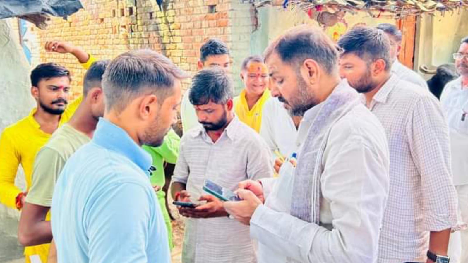 विधायक प्रकाश द्विवेदी ने भाजपा सदस्यता अभियान को दिया नया बल: गांव-गांव पहुंचाया मोदी का संदेश