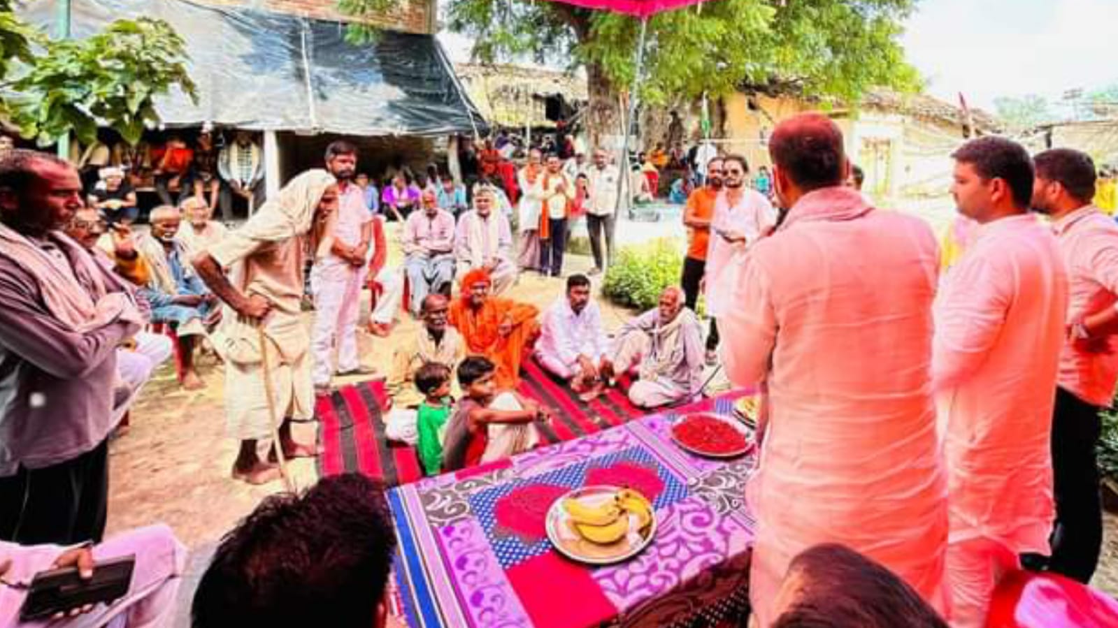विधायक प्रकाश द्विवेदी ने भाजपा सदस्यता अभियान को दिया नया बल: गांव-गांव पहुंचाया मोदी का संदेश