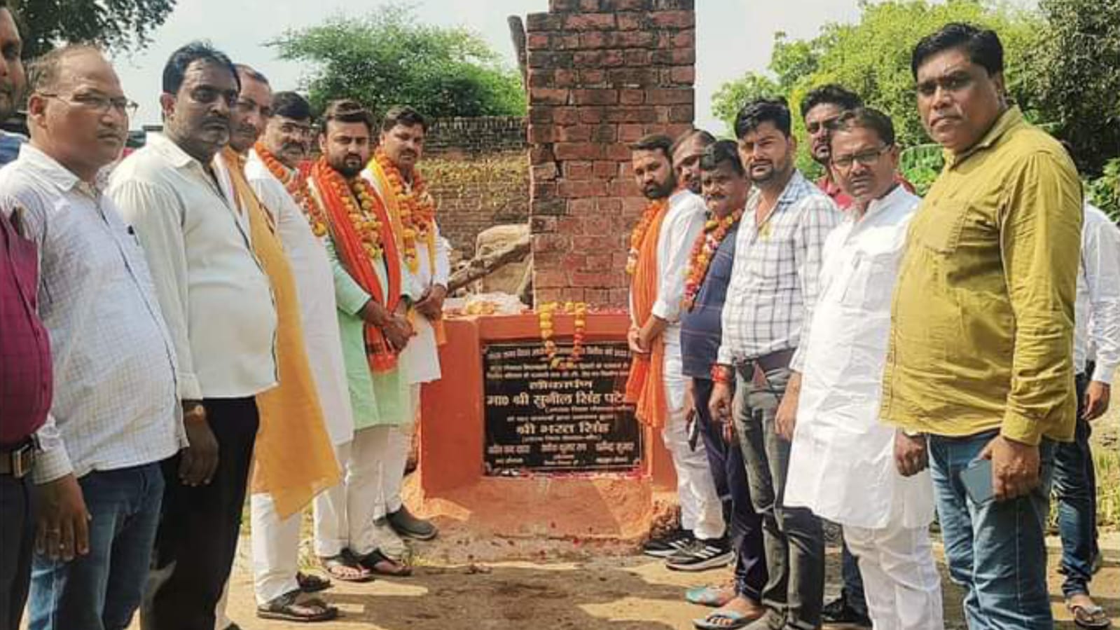 जिला पंचायत अध्यक्ष सुनील ने किया सड़क का लोकार्पण: विकास को मिली गति