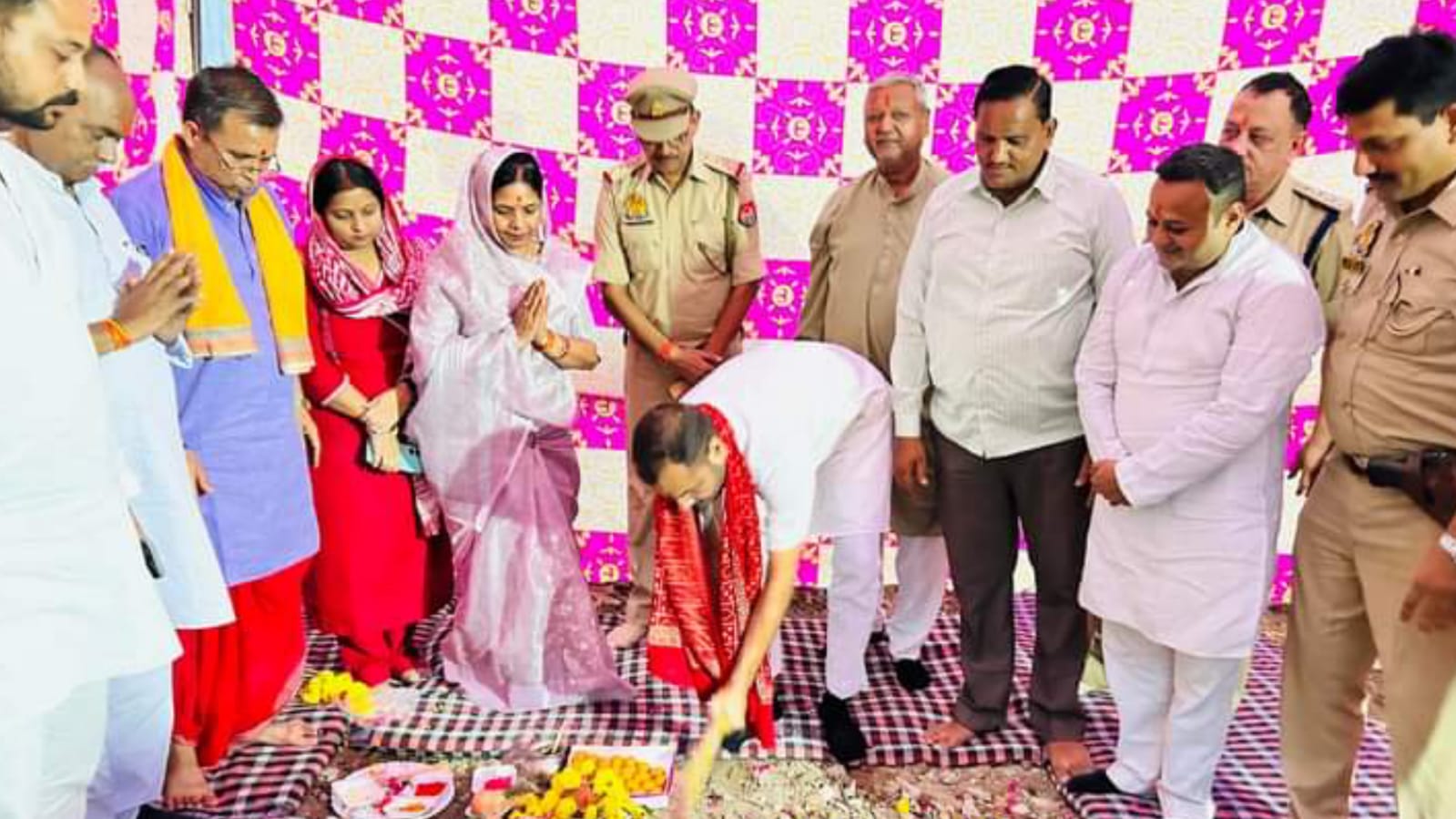 विधायक प्रकाश द्वारा पिंक बूथ का शिलान्यास: महिलाओं की सुरक्षा को दी प्राथमिकता