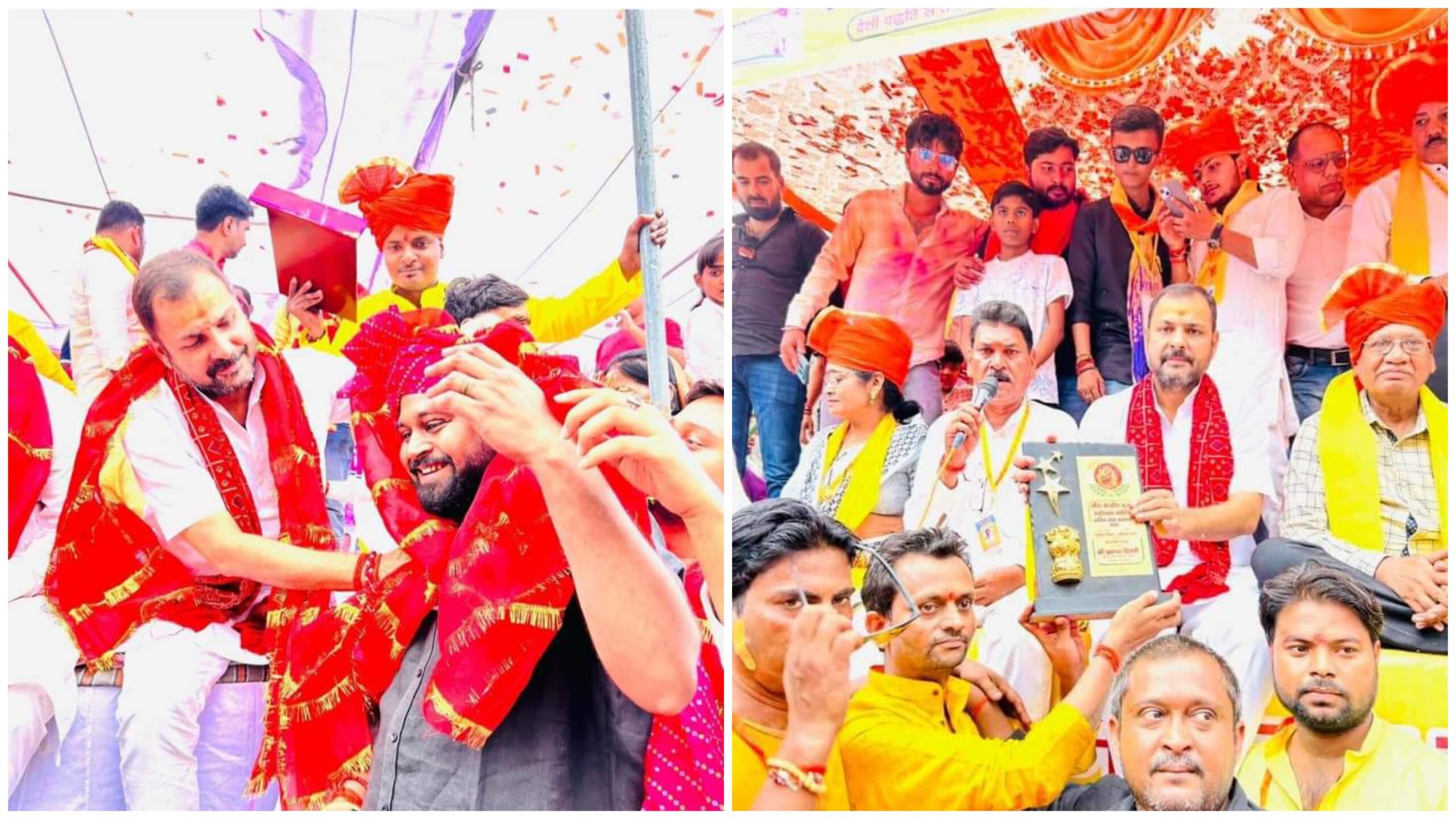 माँ की "विदाई" पर "रोये भक्त" : ढोल-नगाड़े की धुन पर मूर्तियों का विसर्जन