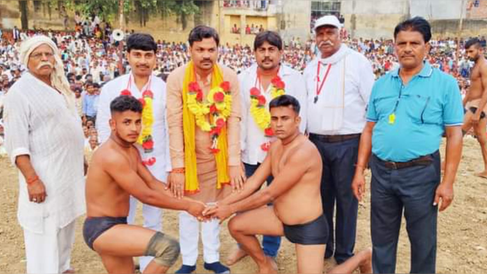 पंचायत अध्यक्ष सुनील बोले: विदेशी चलन के बीच मिट्टी से जुड़ा है विराट दंगल, युवाओं को मिली प्रेरणा