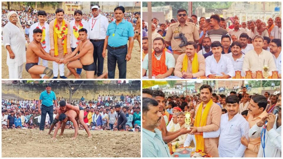पंचायत अध्यक्ष सुनील बोले: विदेशी चलन के बीच मिट्टी से जुड़ा है विराट दंगल, युवाओं को मिली प्रेरणा