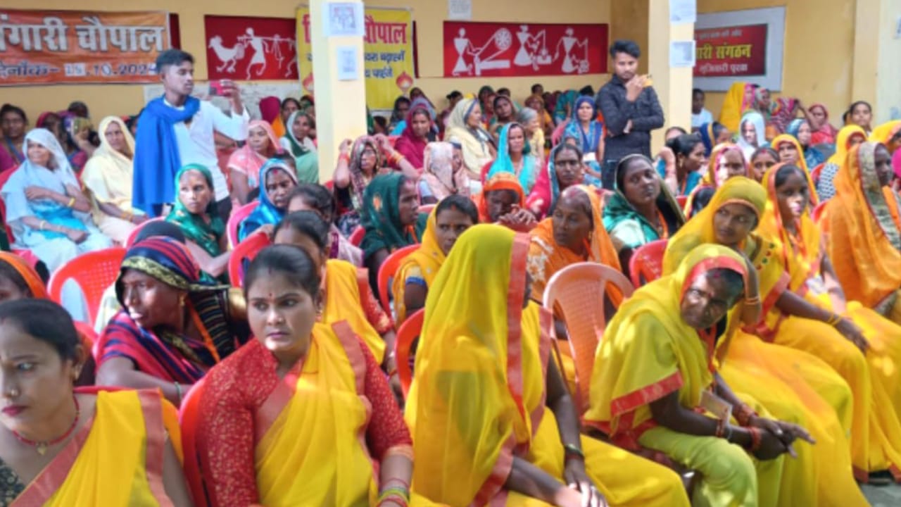 ‘चिंगारी चौपाल’ में महिलाओं ने बयां किया दर्द: सांसद कृष्णा नें भरी हुंकार