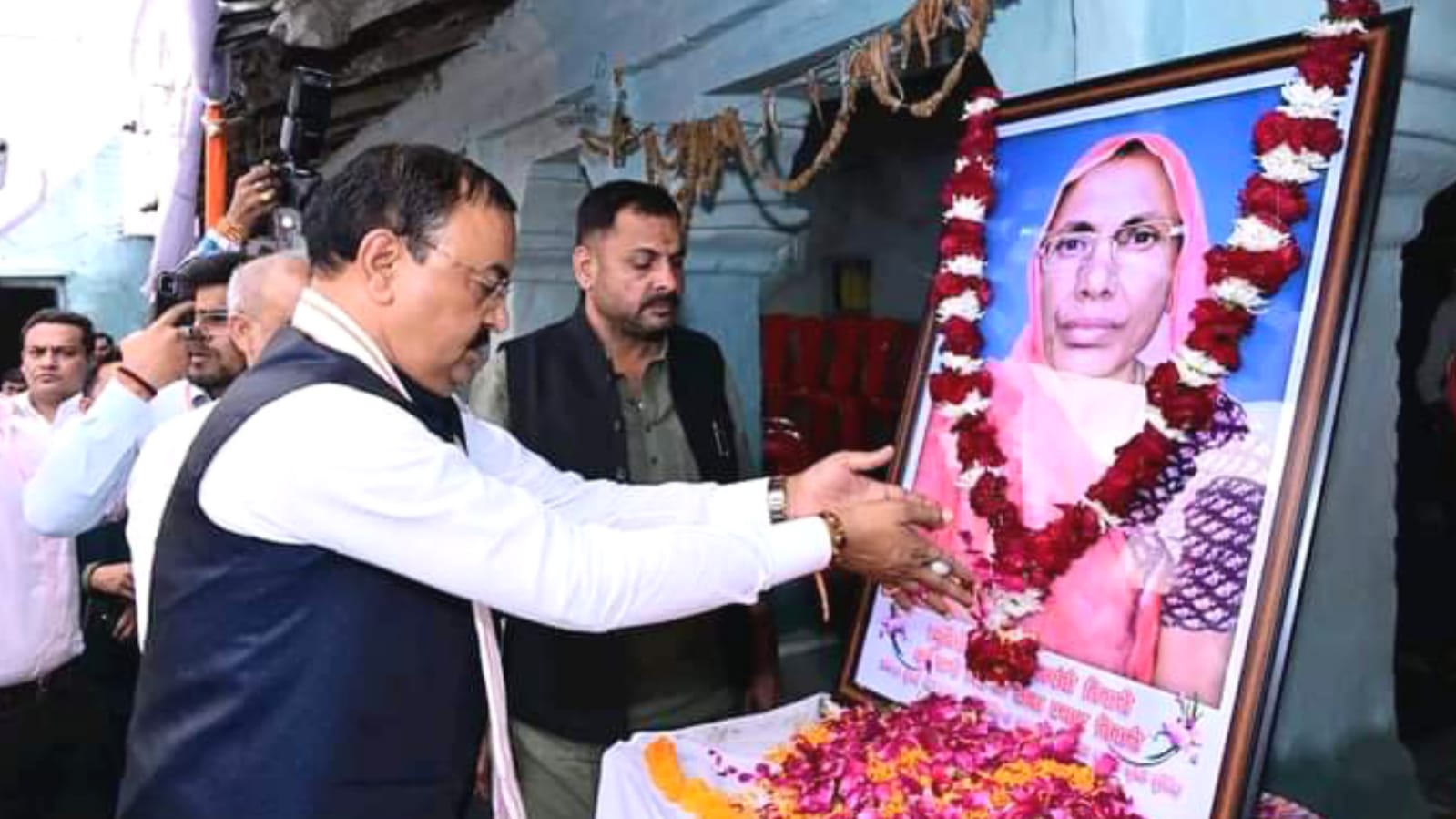 उप मुख्य मंत्री केशव प्रसाद मौर्य: दिली स्वागत से हुये भाव विभोर