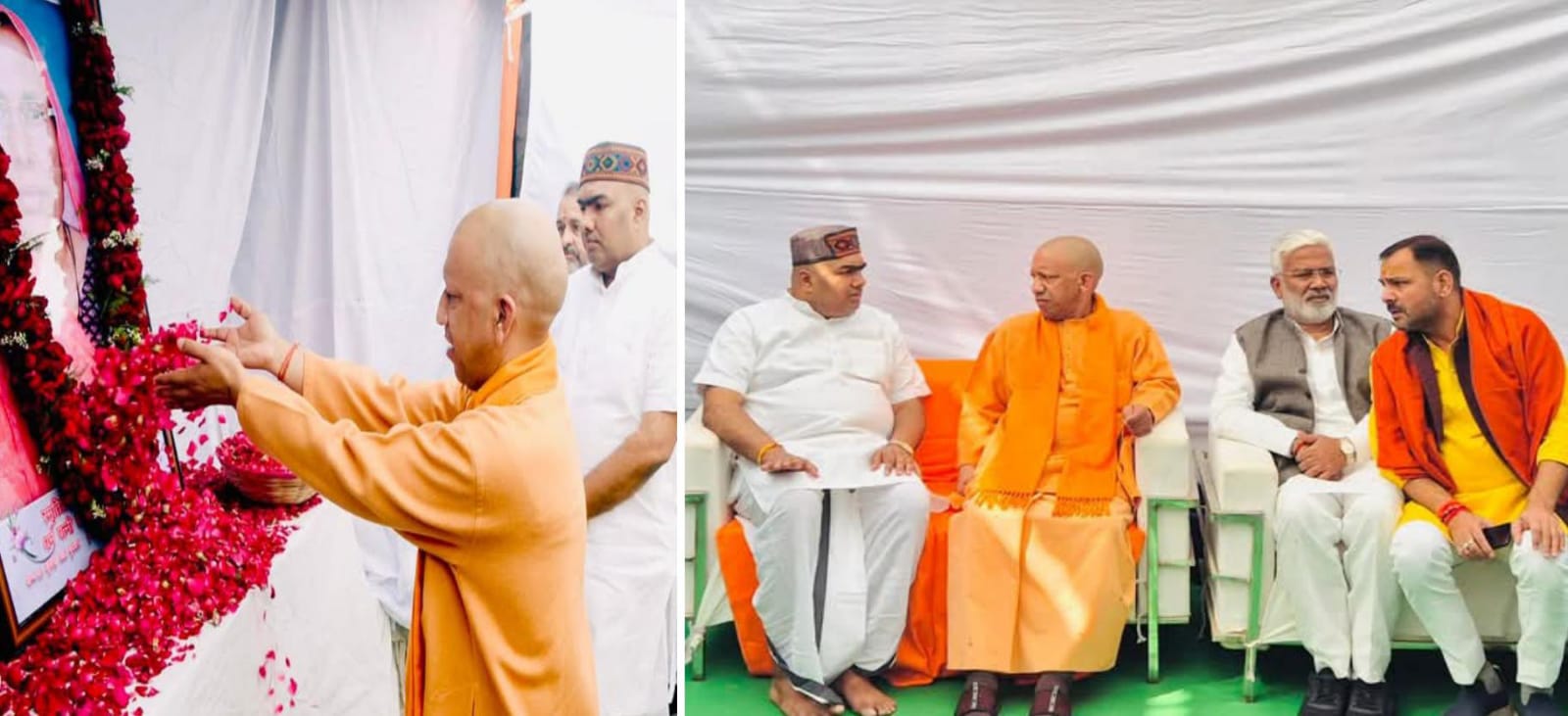 बांदा में बोले सीएम योगी:विकास को दी जाएगी गति: रानी दुर्गावति प्रतिमा का किया अनावरण