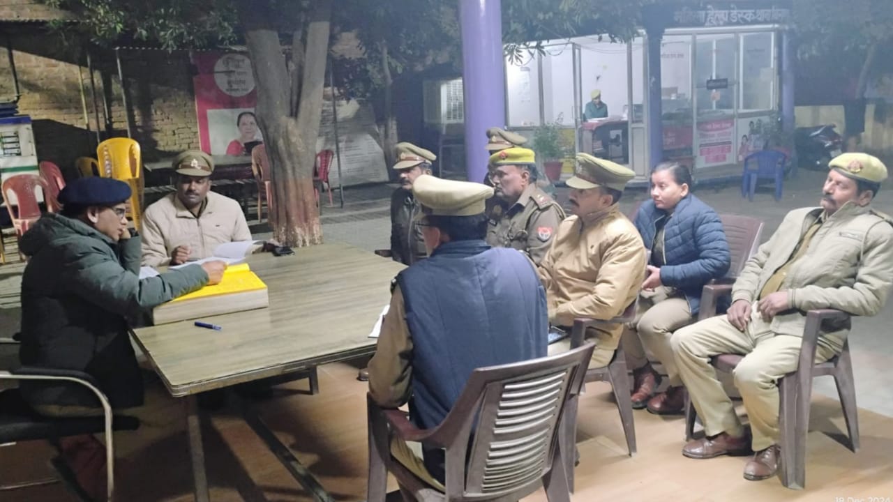 अपर एसपी शिवराज का आकस्मिक निरीक्षण: पुलिस गश्त और जनता से संवाद पर जोर