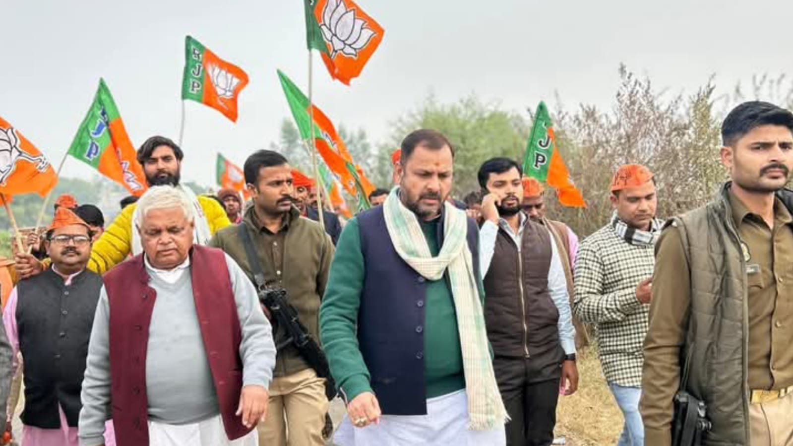 विधायक प्रकाश की पदयात्रा: जनता को बताया अटल का लोकतांत्रिक मंत्र