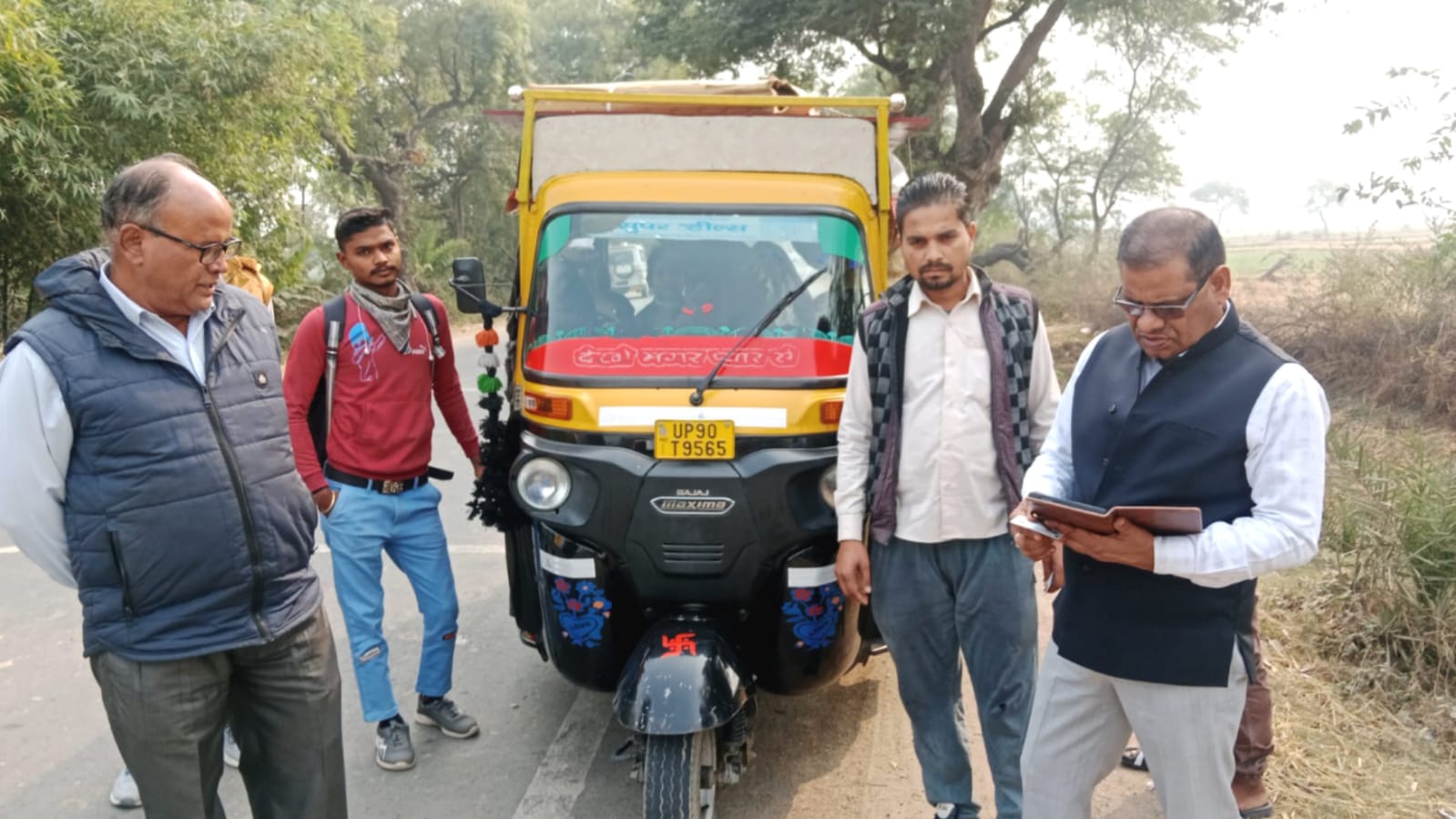 परिवहन विभाग की बड़ी कार्रवाई: वाहनों पर कसा शिकंजा, 5 ऑटो सीज, 15 का चालान