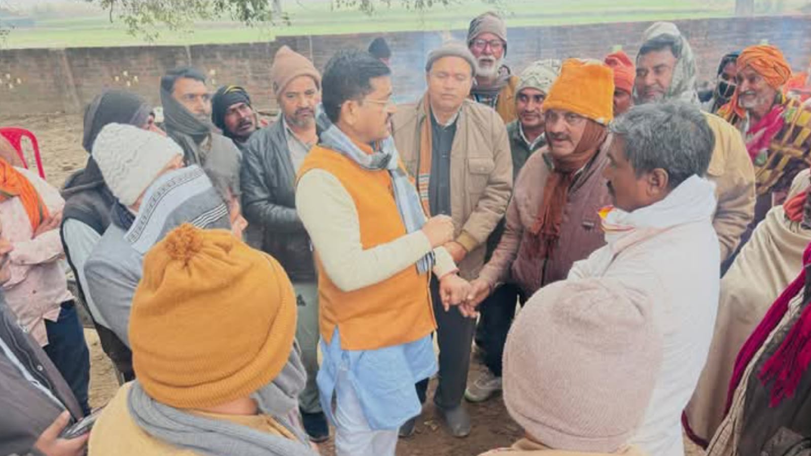 मंत्री रामकेश द्वारा जन संवाद: हर समस्या के निराकरण का वादा
