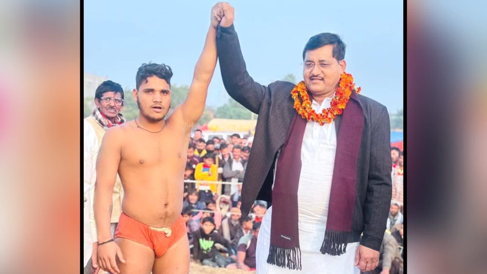 मंत्री रामकेश द्वारा "दंगल प्रतियोगिता" का उद्घाटन: युवाओं को खेलों में भाग लेने की दी प्रेरणा
