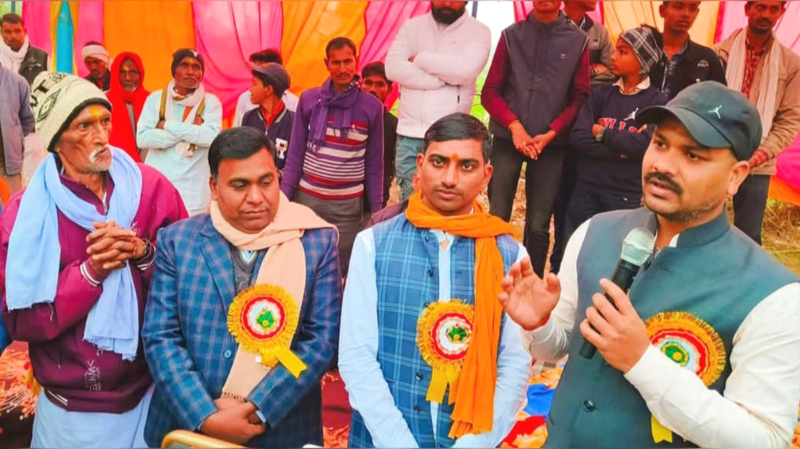 जिला पंचायत अध्यक्ष सुनील हुये मंत्रमुग्ध: दीवारी नृत्य कला की किया सराहना