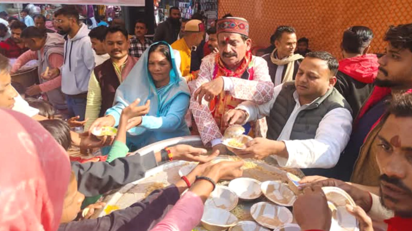 श्रीराम जन्मभूमि की वर्षगांठ पर बांदा में हुआ अद्भुत आयोजन, रामभक्तों ने जताई खुशी