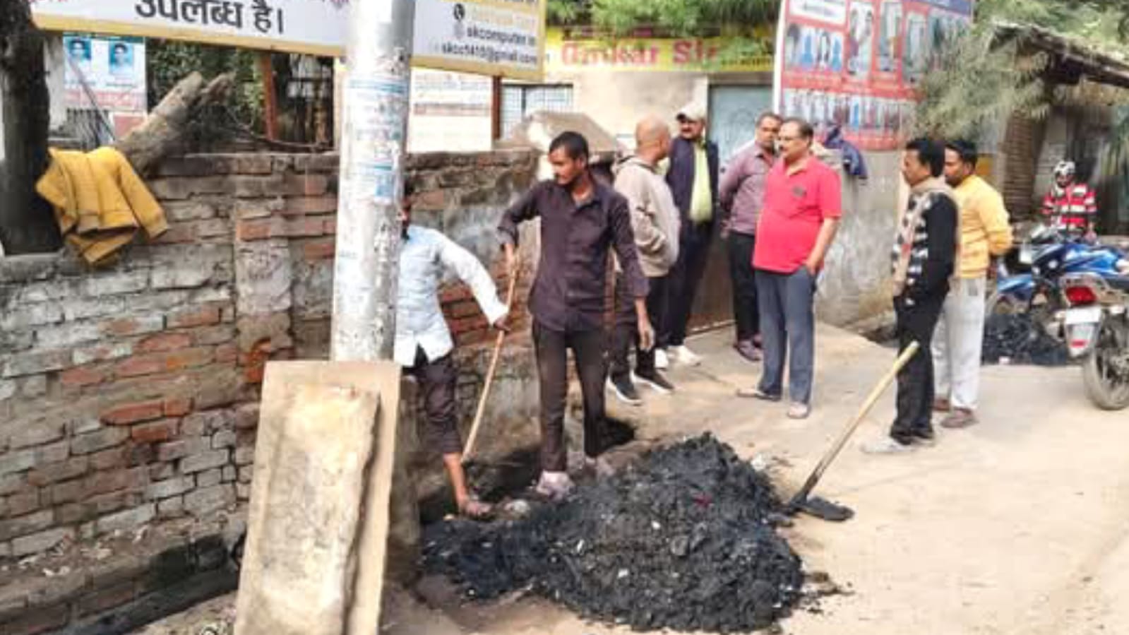 अंकित बासू द्वारा सफाई व्यवस्था का निरीक्षण: लापरवाही पर सख्त चेतावनी