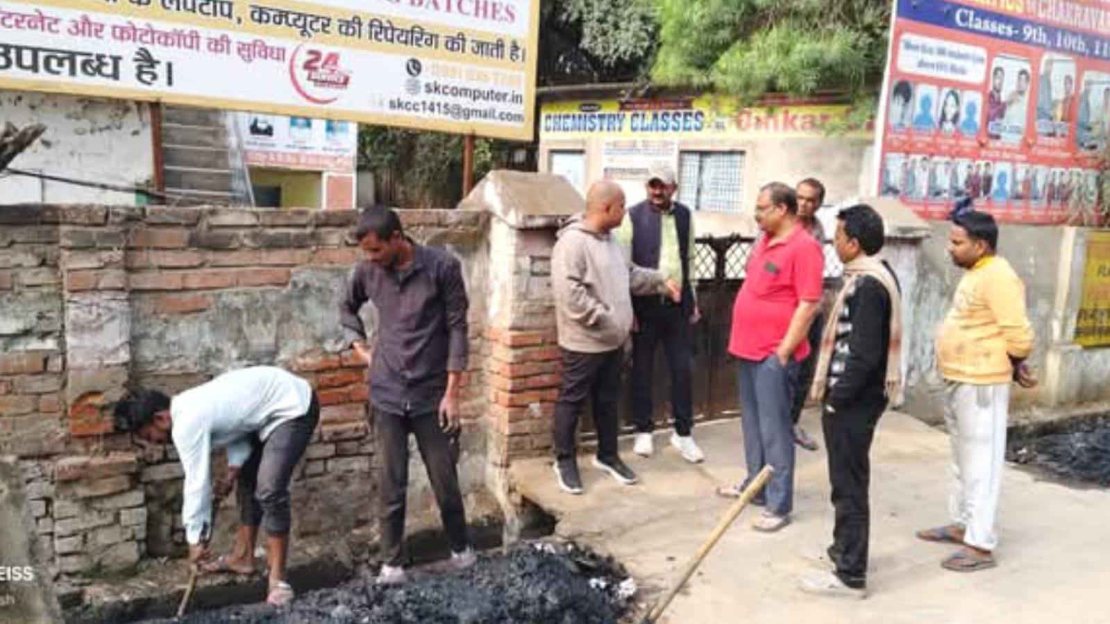 अंकित बासू द्वारा सफाई व्यवस्था का निरीक्षण: लापरवाही पर सख्त चेतावनी