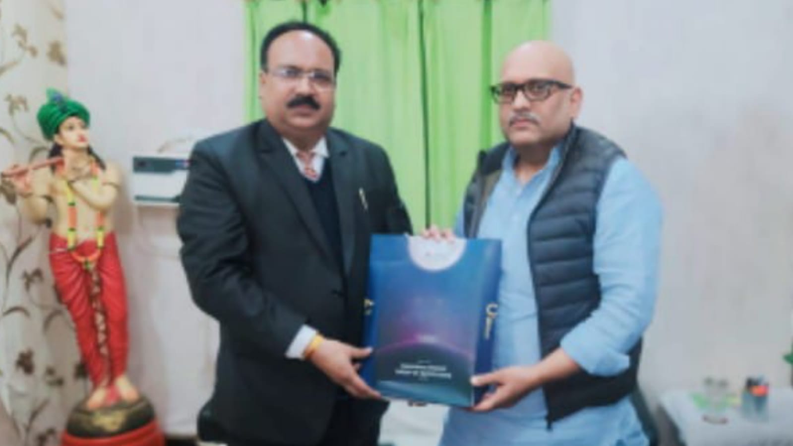 किसान नेता डॉ.आलोक मिश्रा की कांग्रेस प्रदेश अध्यक्ष से गुप्त वार्ता:क्या बदलेंगे सियासी समीकरण ?