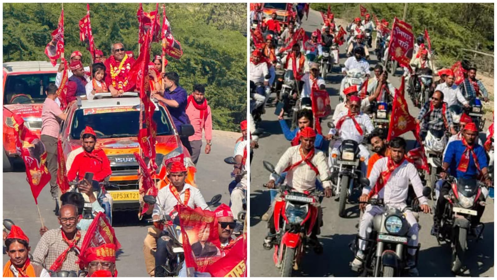 बांदा में मंत्री संजय की संवैधानिक रथ यात्रा: निषाद समाज के अपमान पर उठाया सवाल
