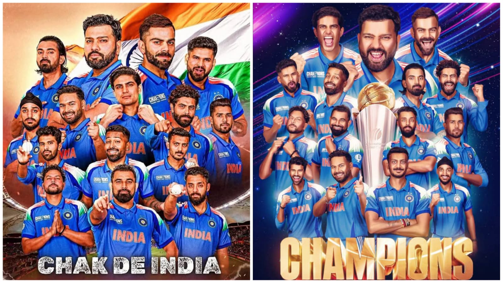 Historic win: India became the king of world cricket, won the Champions Trophy by defeating New Zealand by 6 wickets