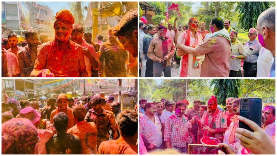विधायक प्रकाश रंगोत्सव में हुये सराबोर: कहा होली प्रेम और सौहार्द्र का प्रतीक