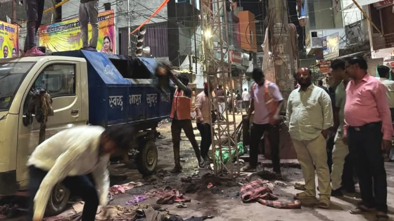 प्रतिनिधि अंकित गुप्ता ने होली के बाद संभाली सफाई व्यवस्था: युद्धस्तर पर चला अभियान