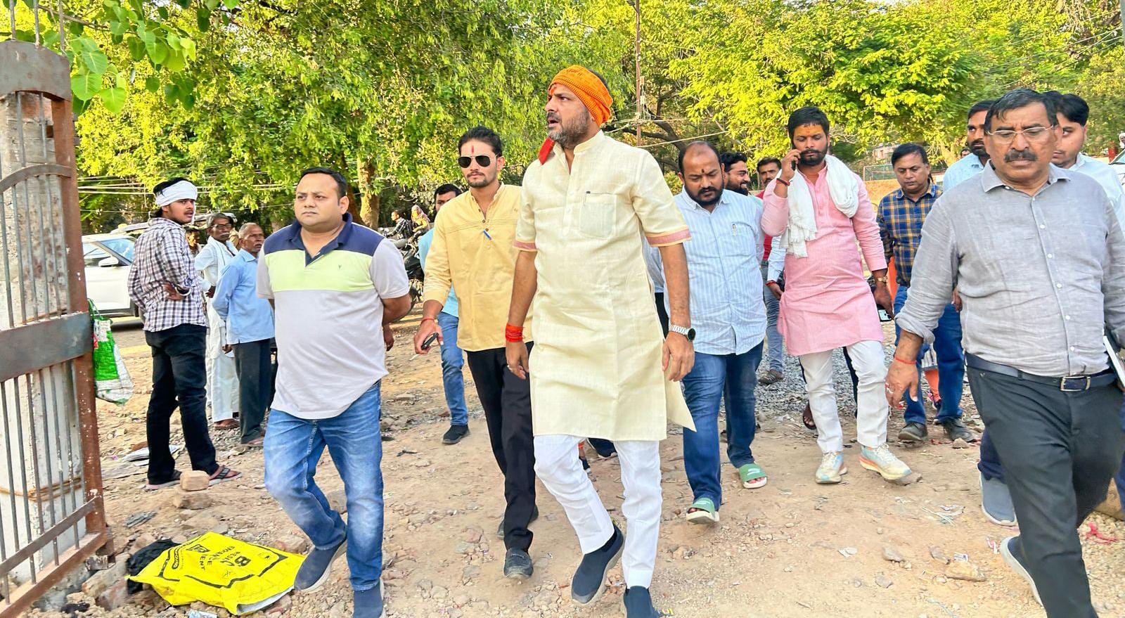 विधायक प्रकाश द्वारा "बिजली व्यवस्था" में सुधार का "ऐतिहासिक" कार्य: किया निरीक्षण