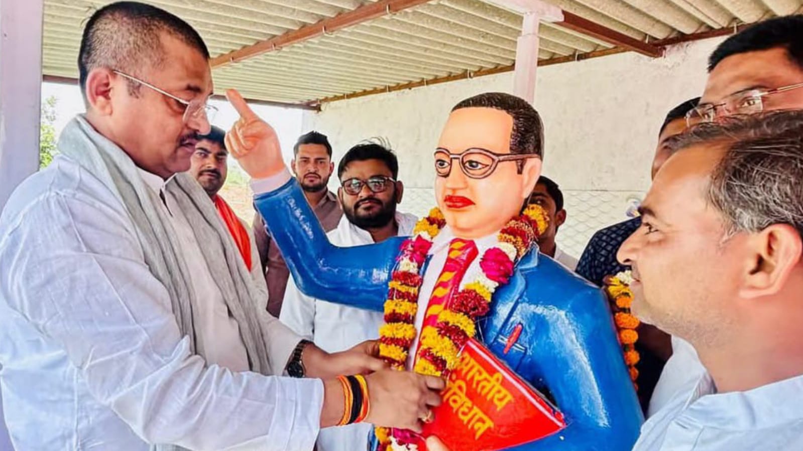 अंबेडकर जयंती पर बोले मंत्री रामकेश : संविधान हर नागरिक का अधिकार