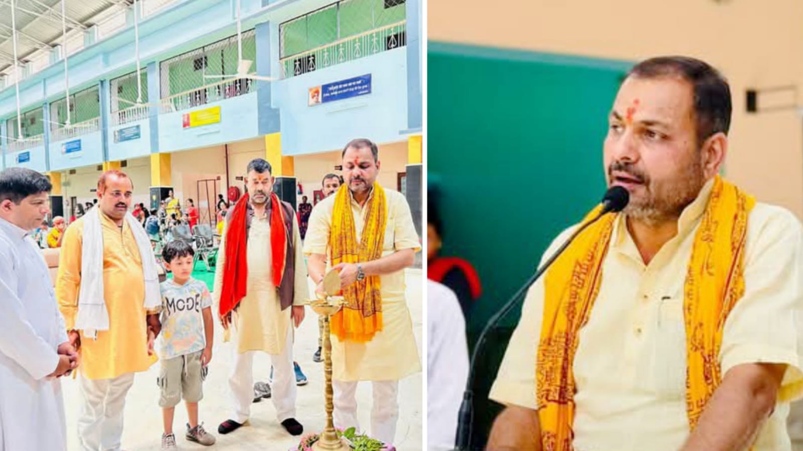 विधायक प्रकाश ने 'बच्चों' का बढ़ाया 'हौसला': प्रतिभाओं की तपिश से 'चमका' समर कैंप