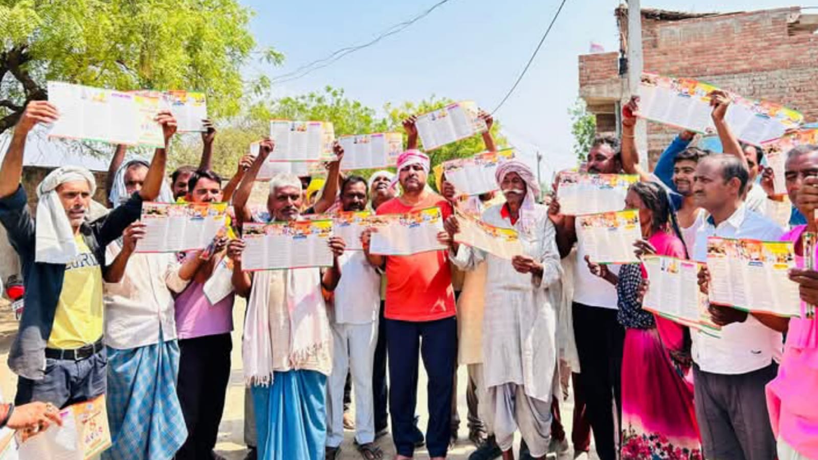विधायक प्रकाश 47 डिग्री में 'जमीनी हकीकत' से रूबरू : गांव-गांव गूंजा 'विकास' का संदेश