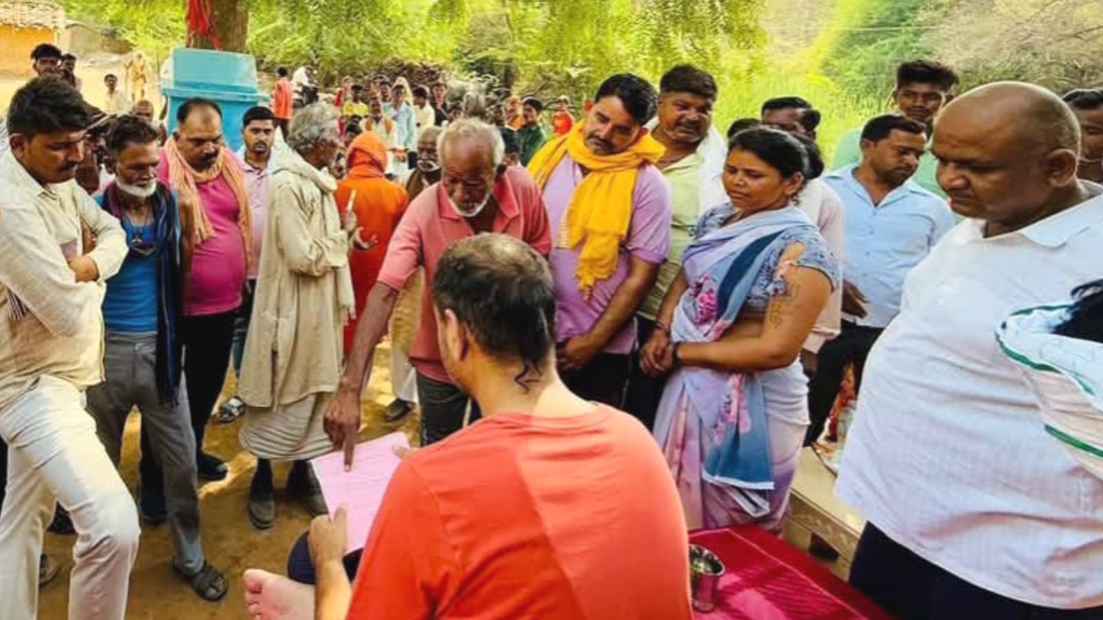 विधायक प्रकाश 47 डिग्री में 'जमीनी हकीकत' से रूबरू : गांव-गांव गूंजा 'विकास' का संदेश