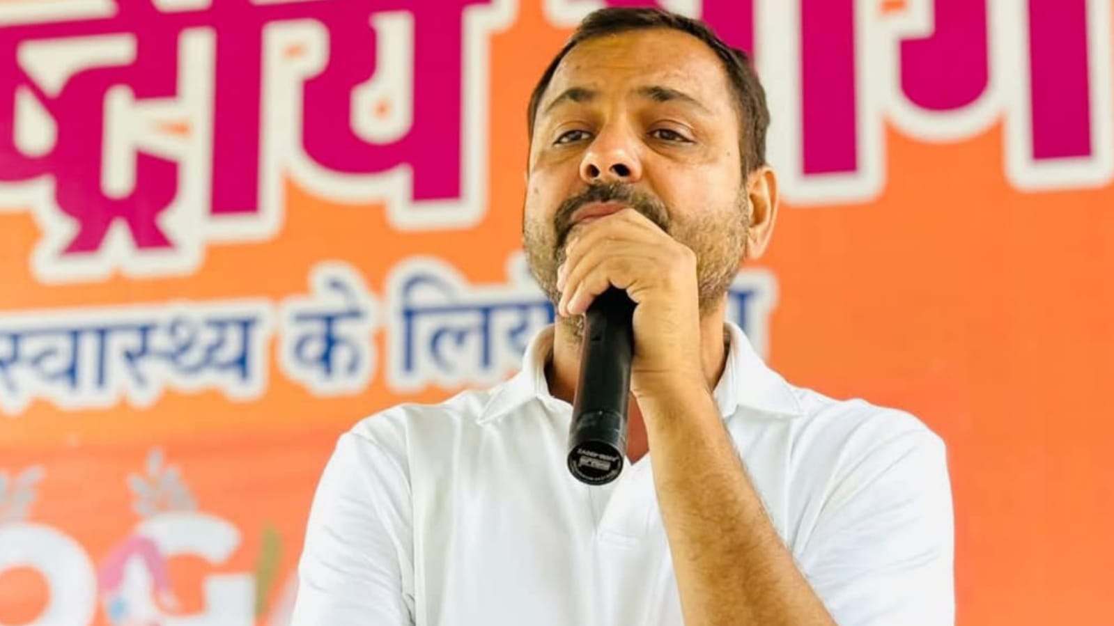 विधायक प्रकाश ने 'संयम और सेवा' का दिया मंत्र: योग करो, निरोग रहो, राष्ट्र सेवा में जुटो